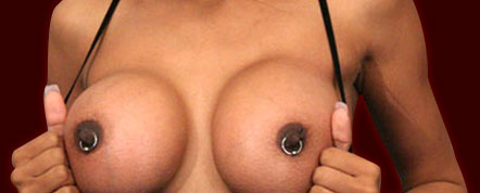 Pierced Black Tits
